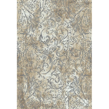 Mayberry Rug 5 ft. 3 in. x 7 ft. 3 in. Denver Majestic Area Rug, Cream DN8242 5X8